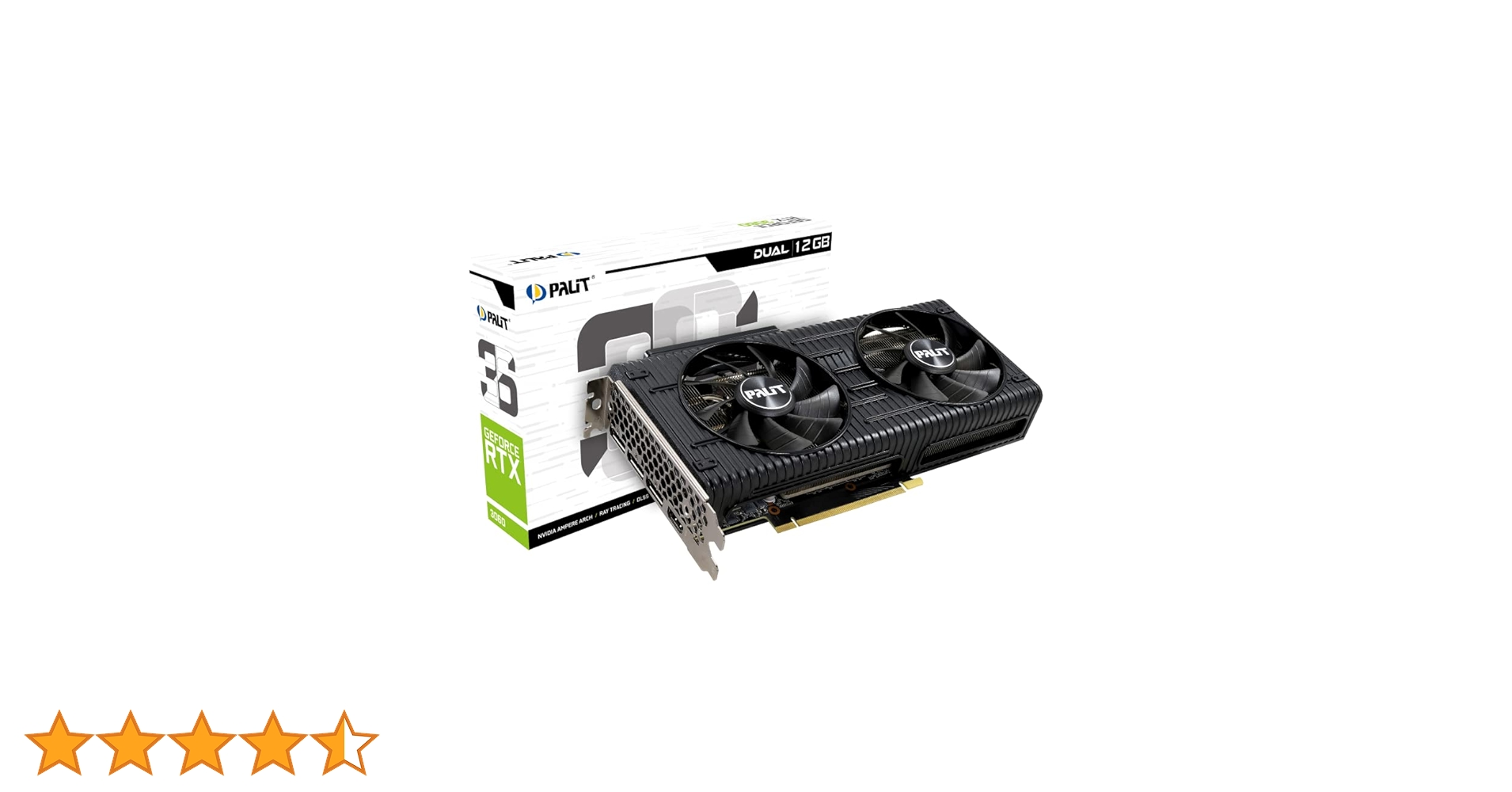 VGA Palit GeForce® RTX 3060 12GB Dual : Amazon.pl: Elektronika